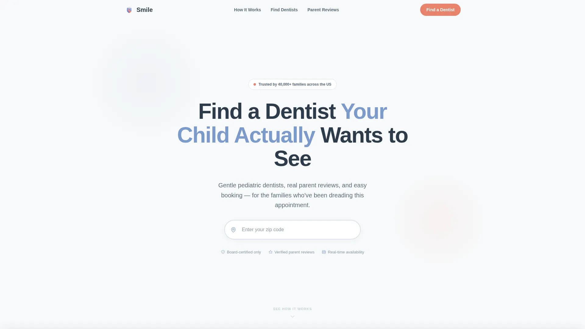 Pediatric Dentist Directory Landing Page Template