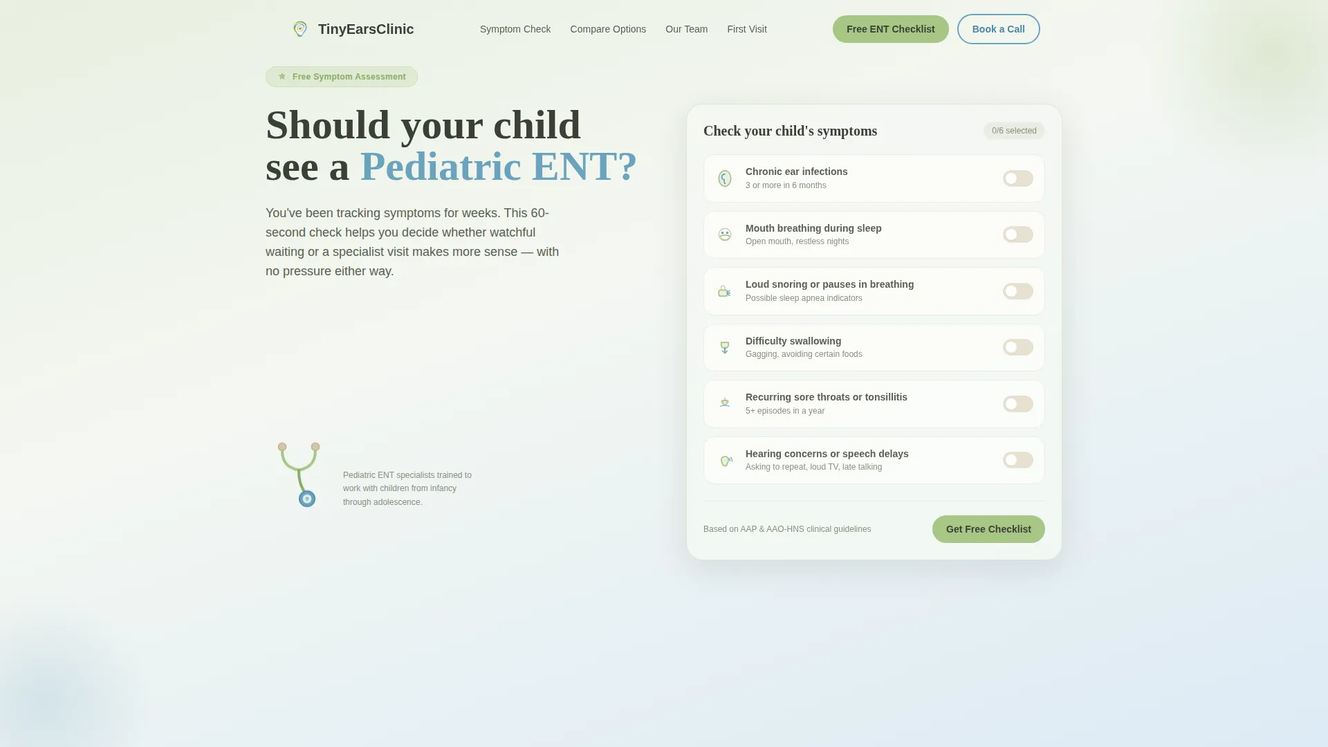 Pediatric & Child Health Comparison Website Template