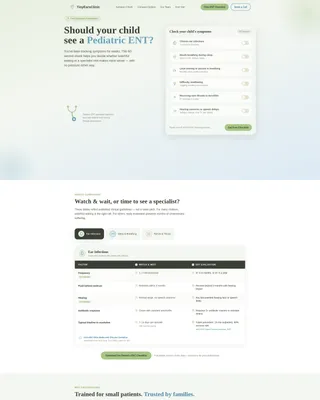 Pediatric & Child Health Comparison Website Template
