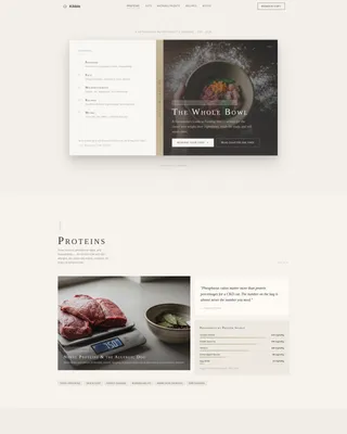 Artisan Pet Nutrition Blog Landing Page Template