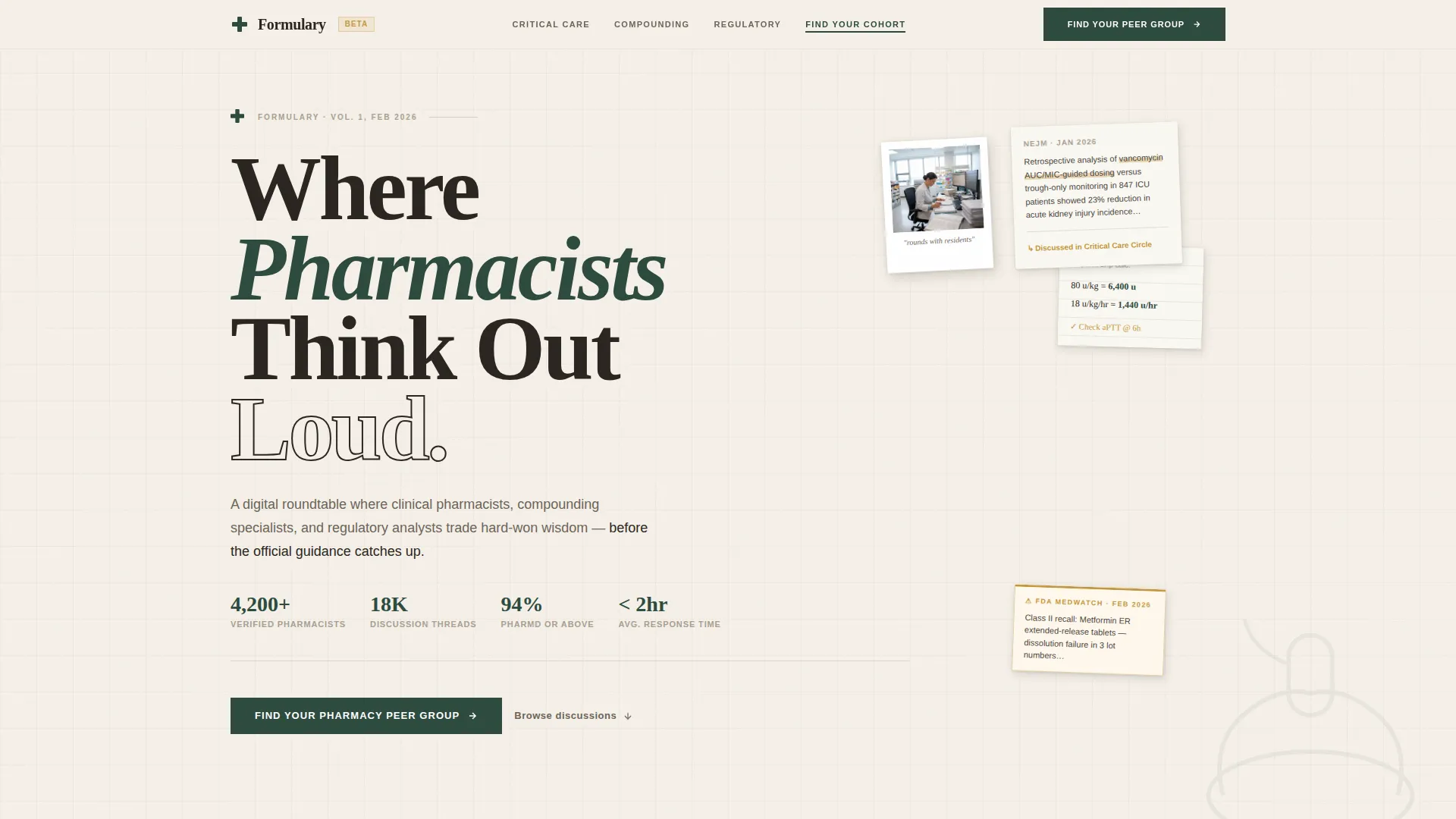 Premium Community Landing Page Template
