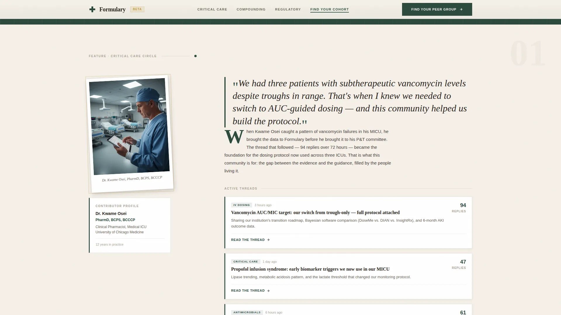 Premium Community Landing Page Template