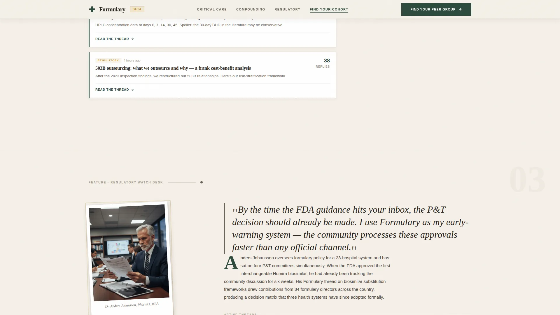 Premium Community Landing Page Template