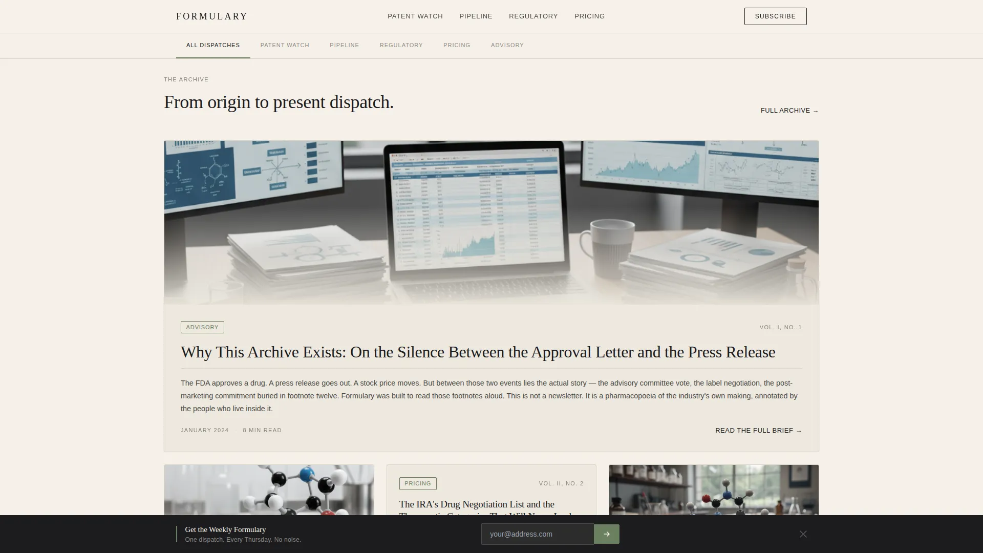Premium Drug Development Landing Page Template