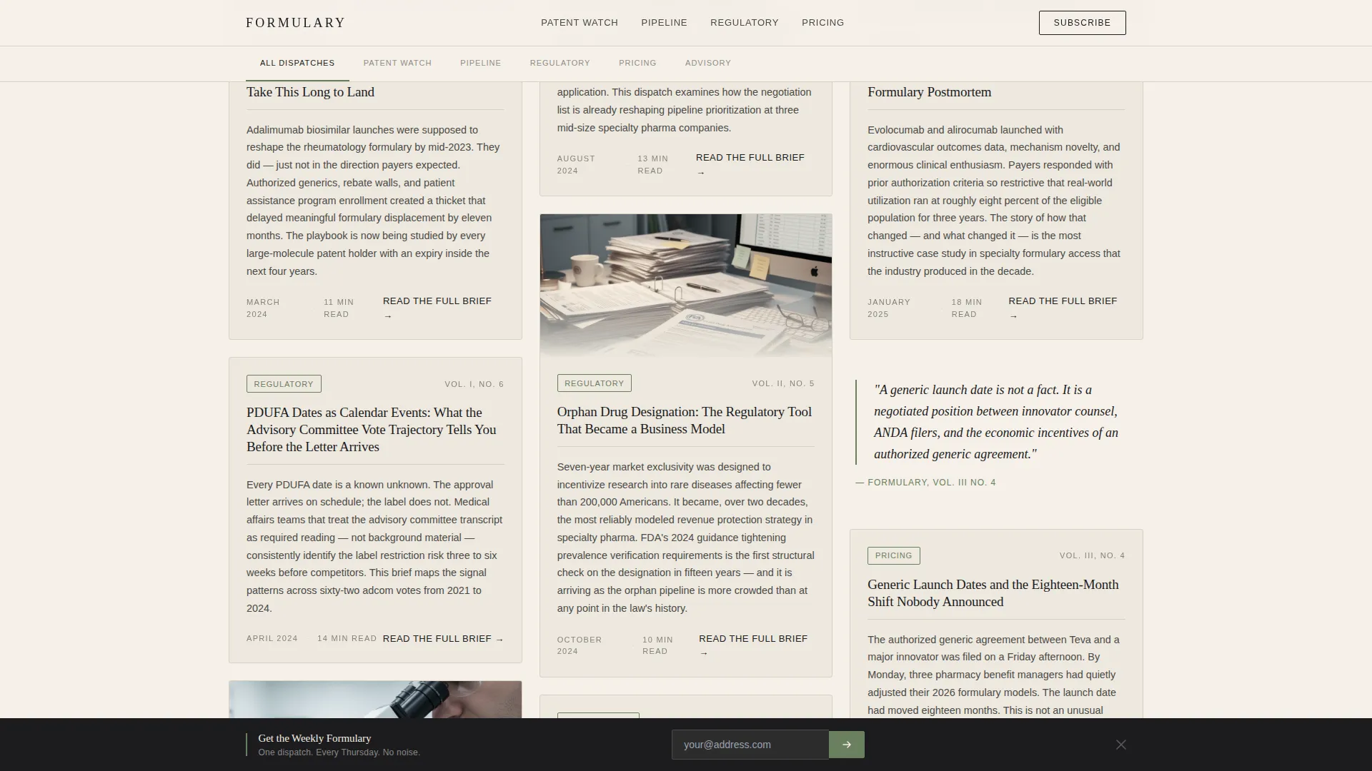 Premium Drug Development Landing Page Template