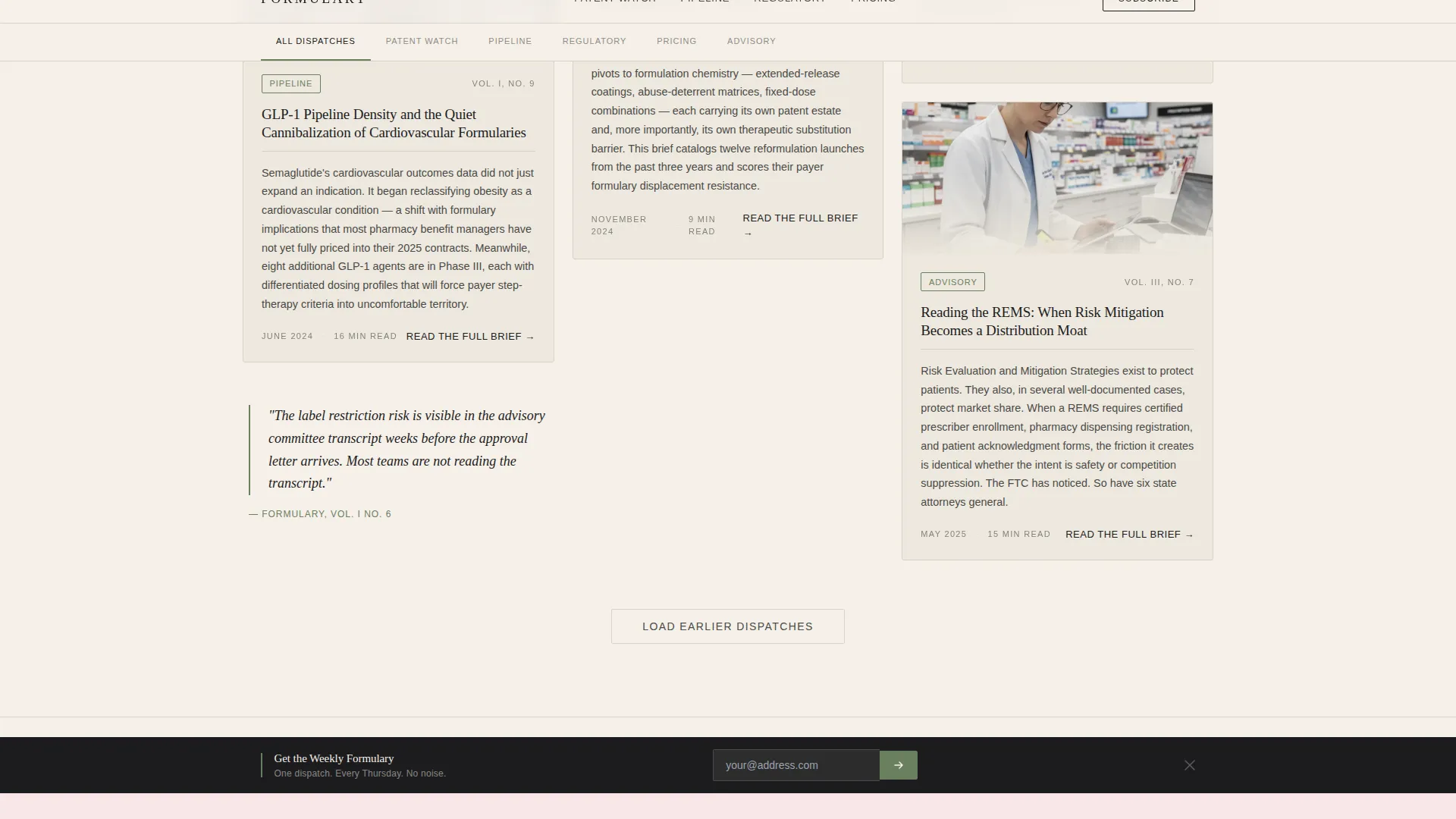 Premium Drug Development Landing Page Template
