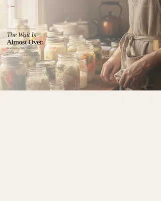 Hobby & Passion Content Pre-Launch & Coming Soon Website Template