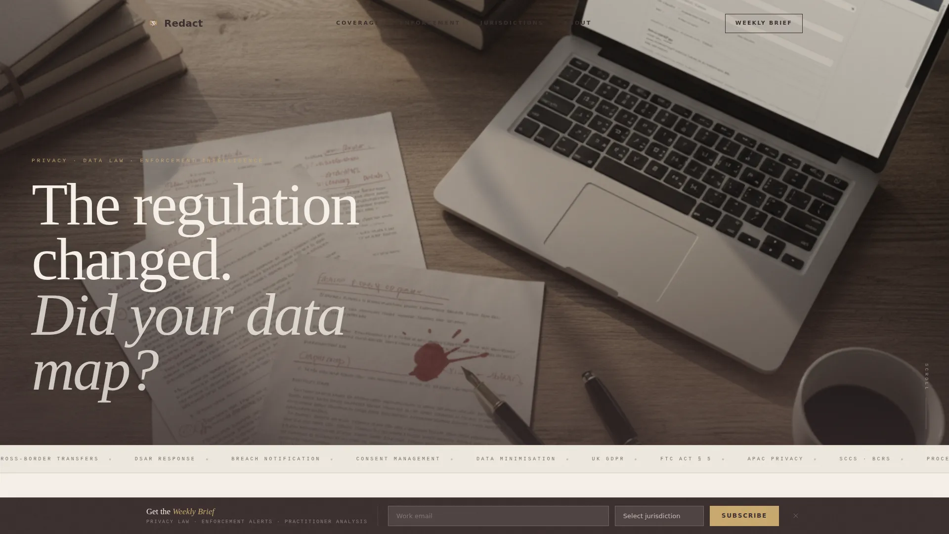 Advanced Legal & Policy Blog Privacy Policy & Terms Website Template