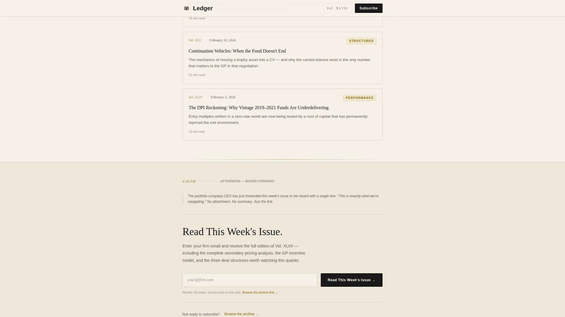 Premium Alternative Investments Landing Page Template