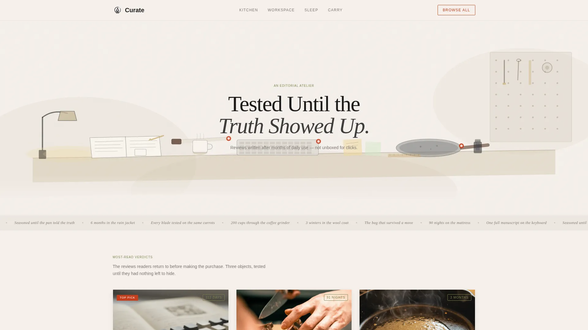 Review & Comparison Site Reviews Website Template