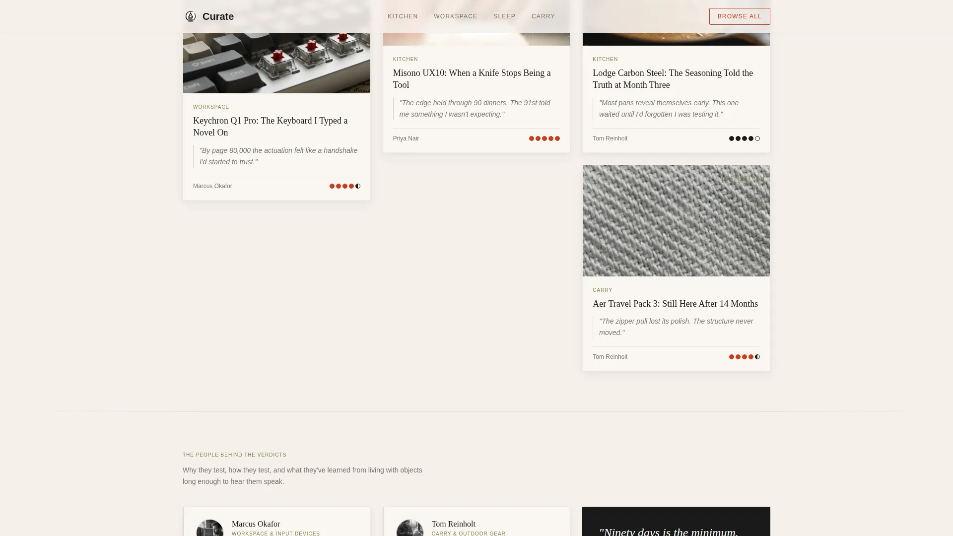 Review & Comparison Site Reviews Website Template