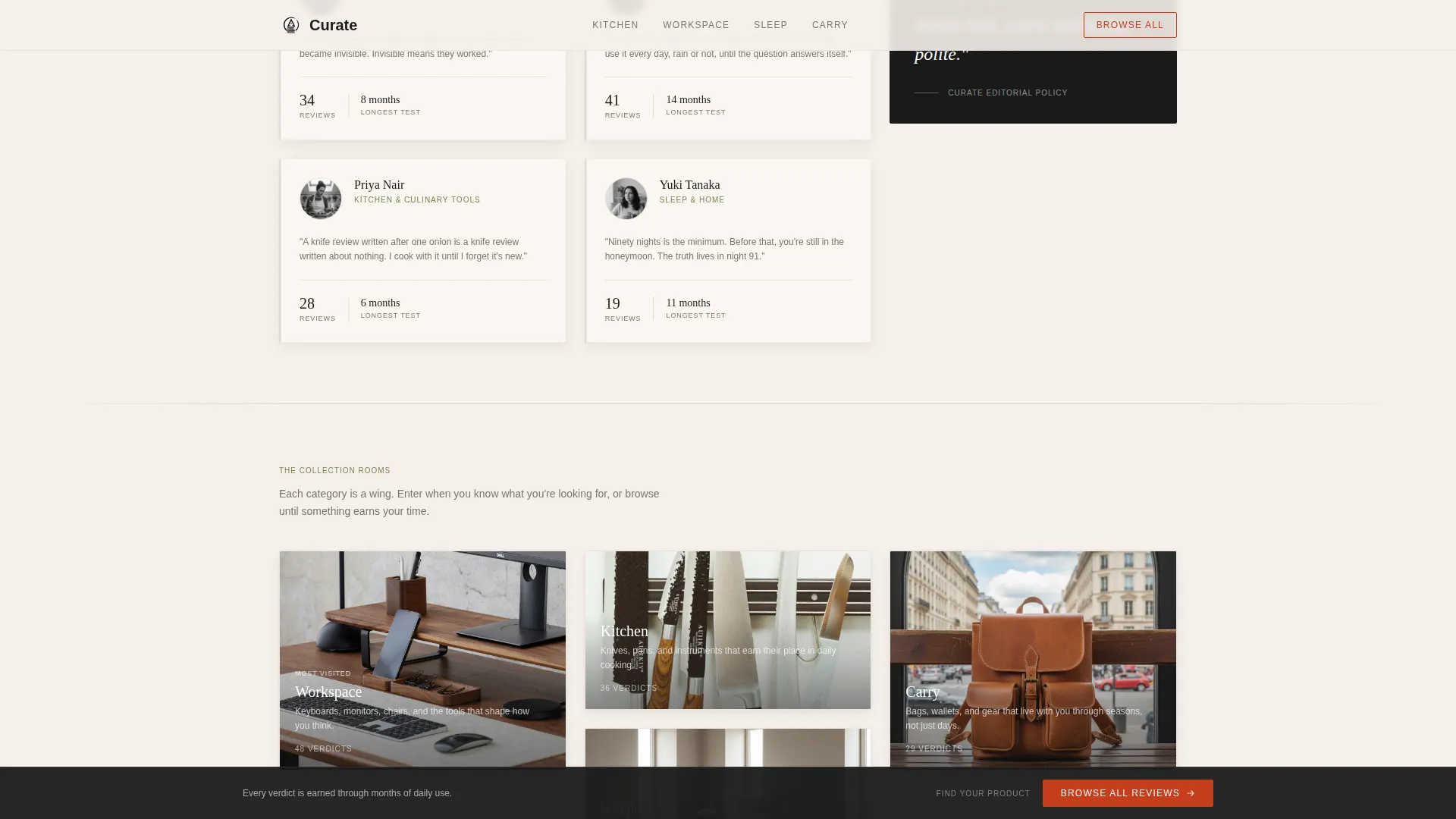 Review & Comparison Site Reviews Website Template