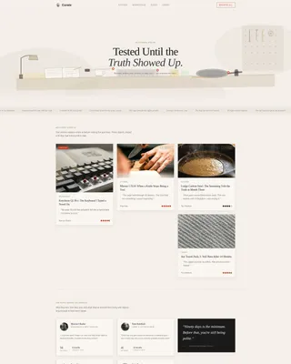Review & Comparison Site Reviews Website Template