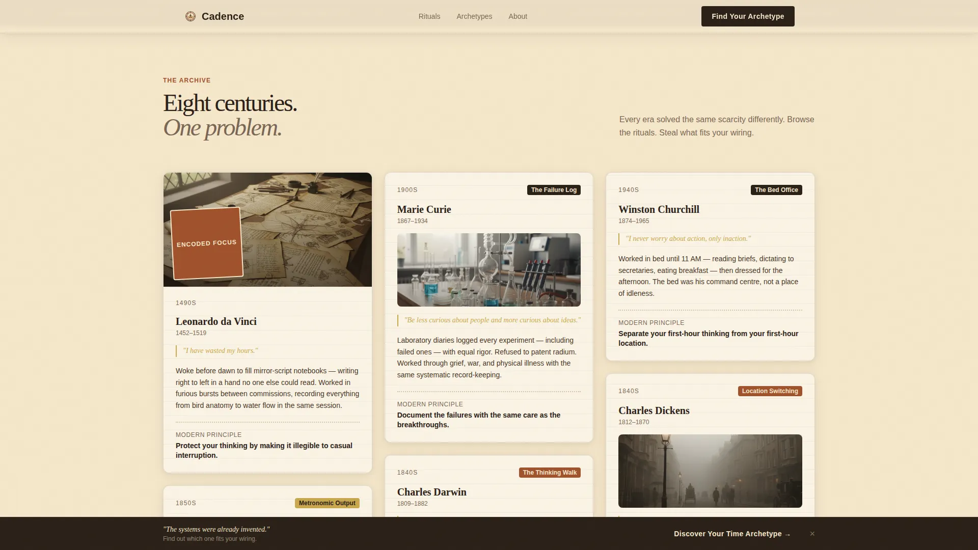 Productivity & Time Management Content Specialist Blog Website Template