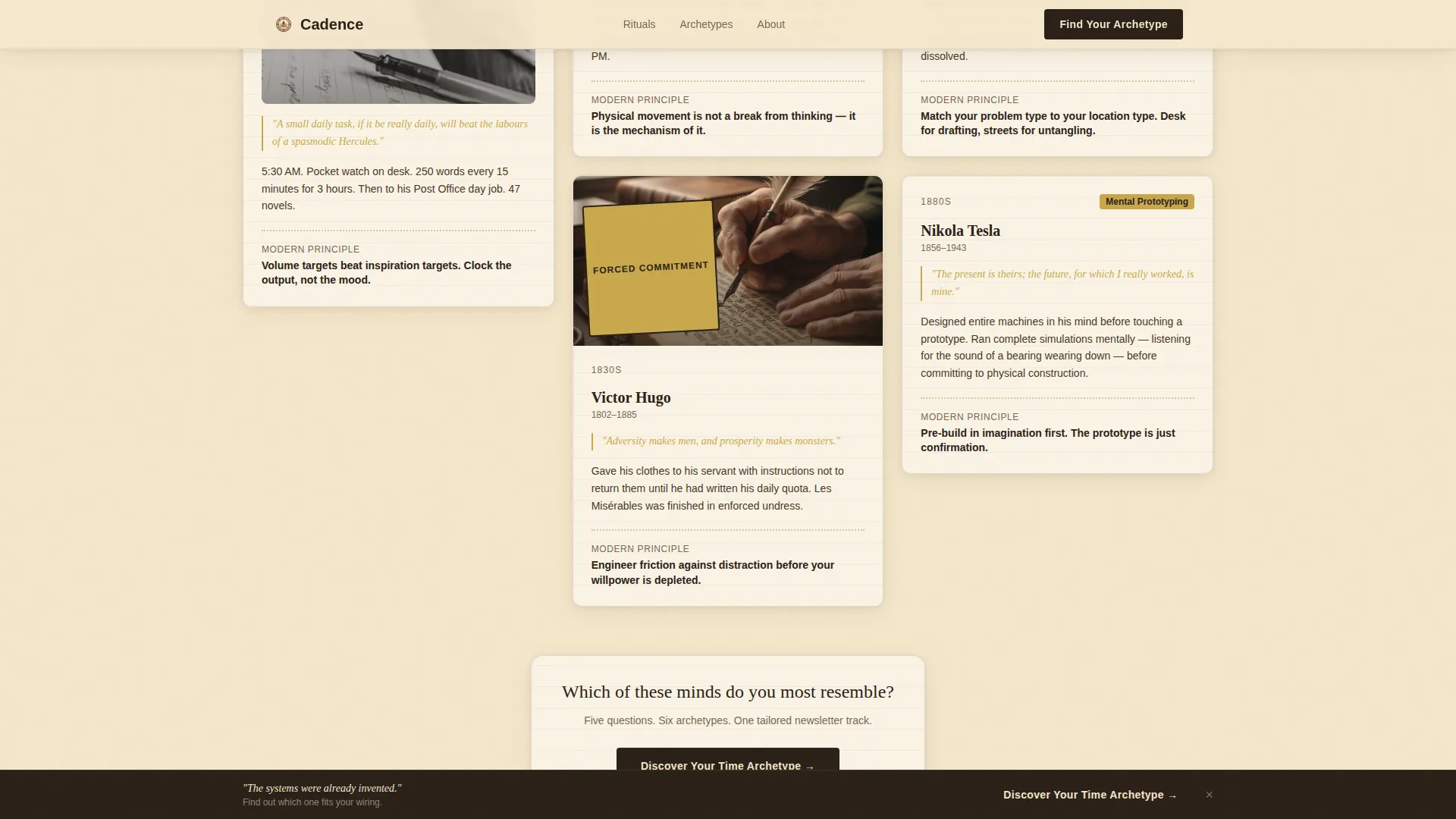 Productivity & Time Management Content Specialist Blog Website Template