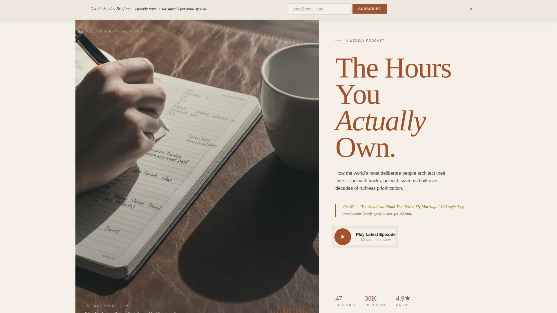 Precision Workflow Optimization Landing Page Template