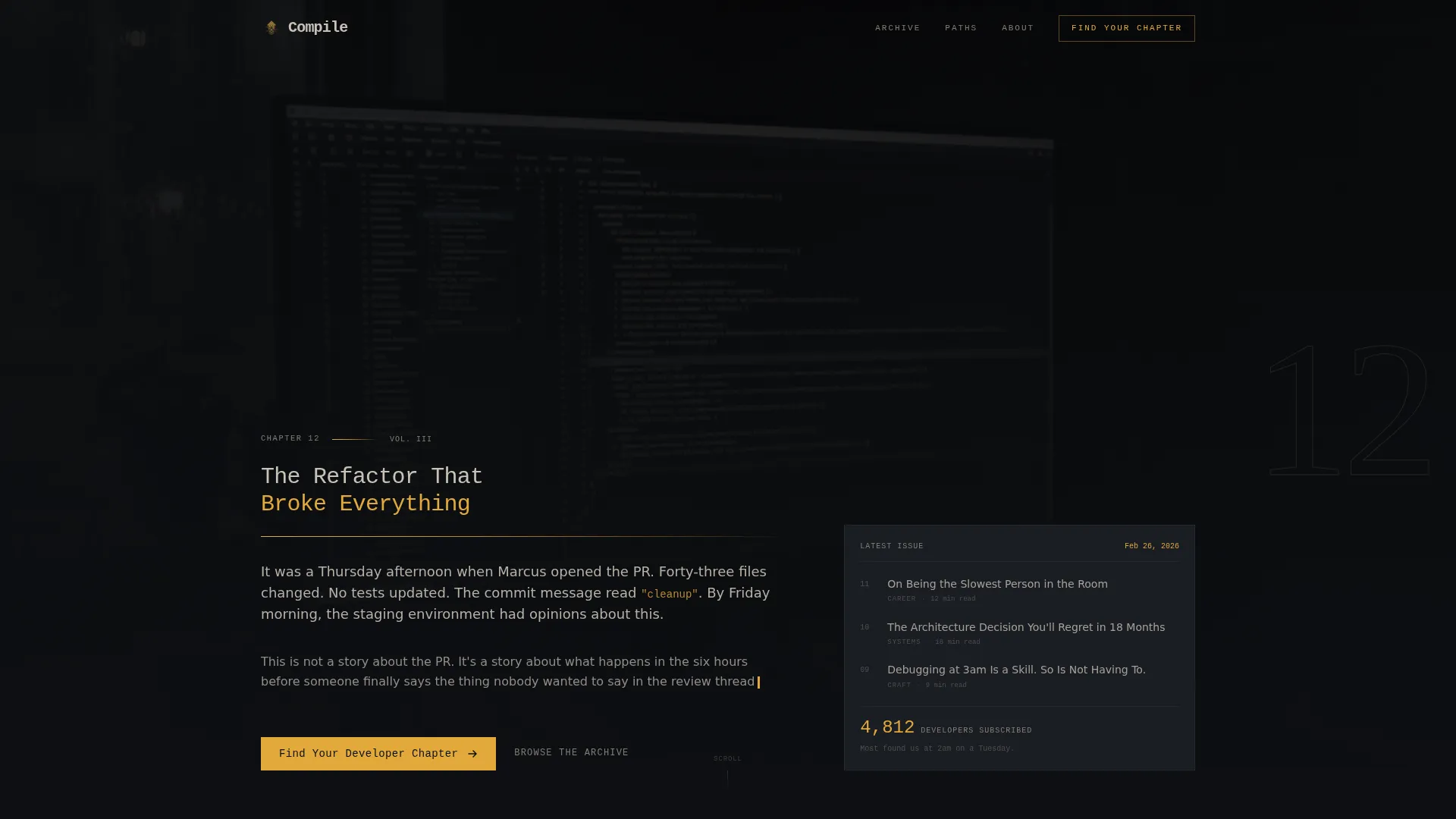 Tech & Gadget Blog Blog Website Template