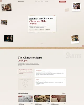 Hobby & Passion Content Independent Blog Website Template