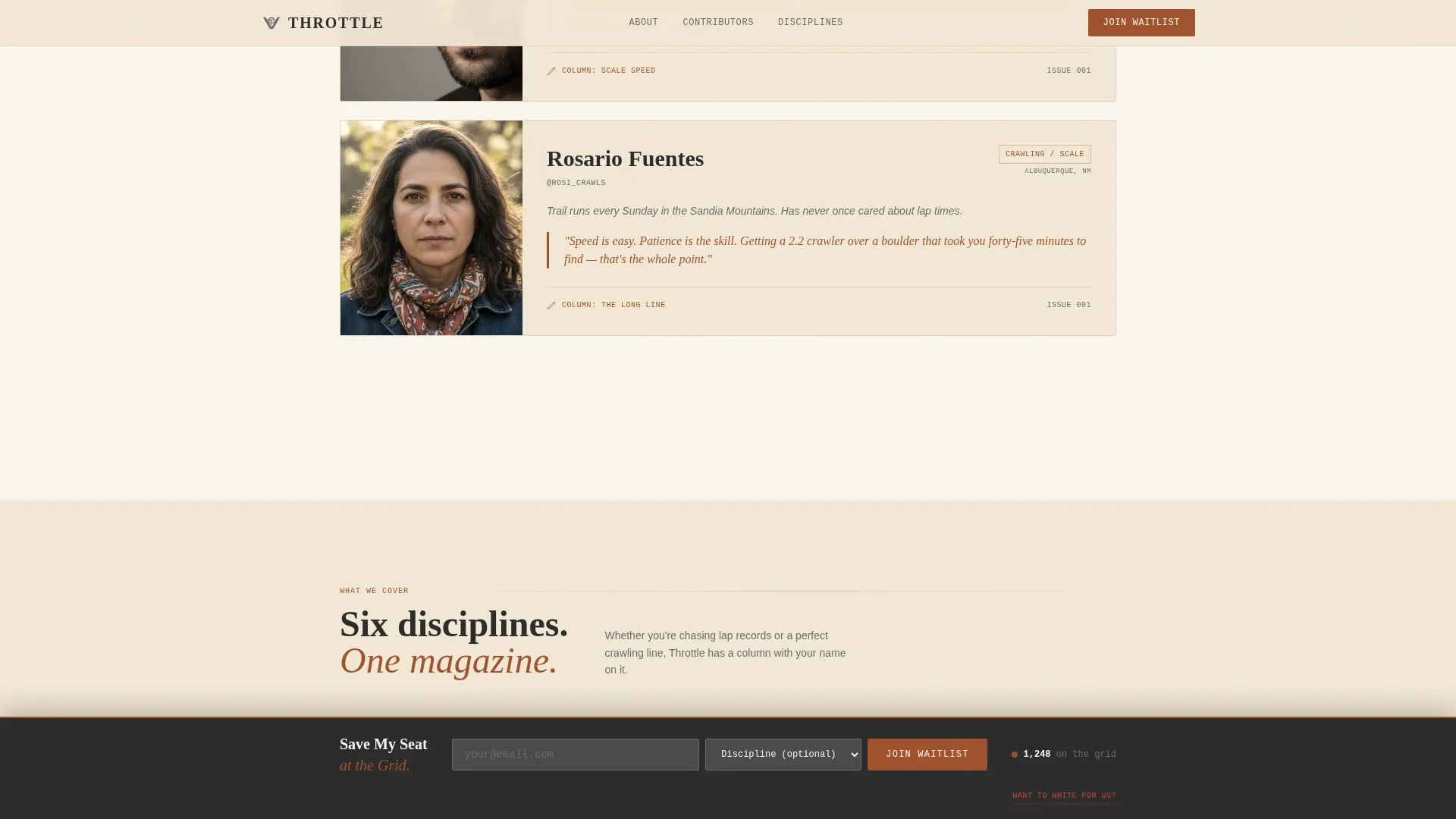 Hobby & Passion Content Pre-Launch & Coming Soon Website Template