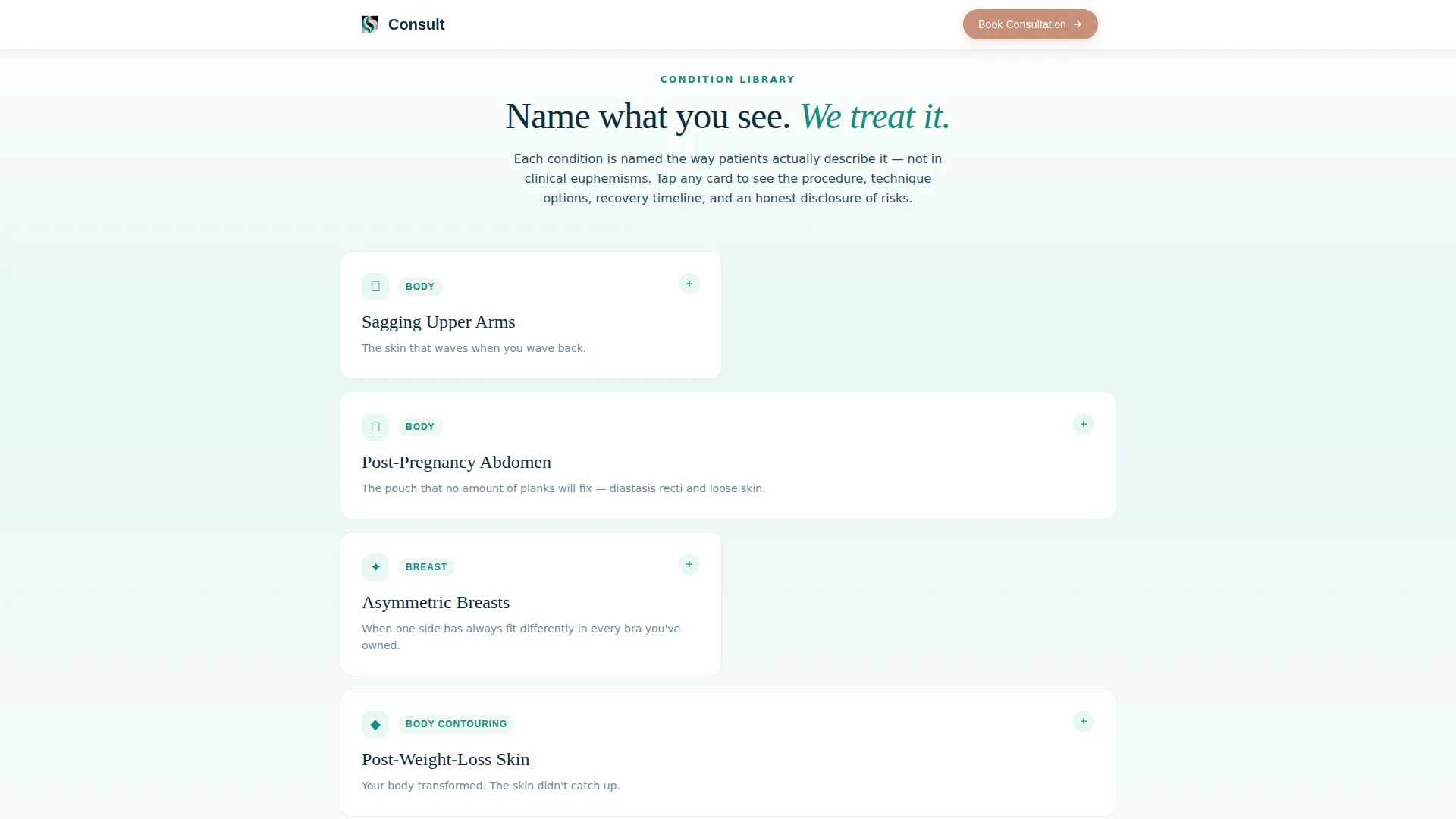Transformative Surgeon Landing Page Template