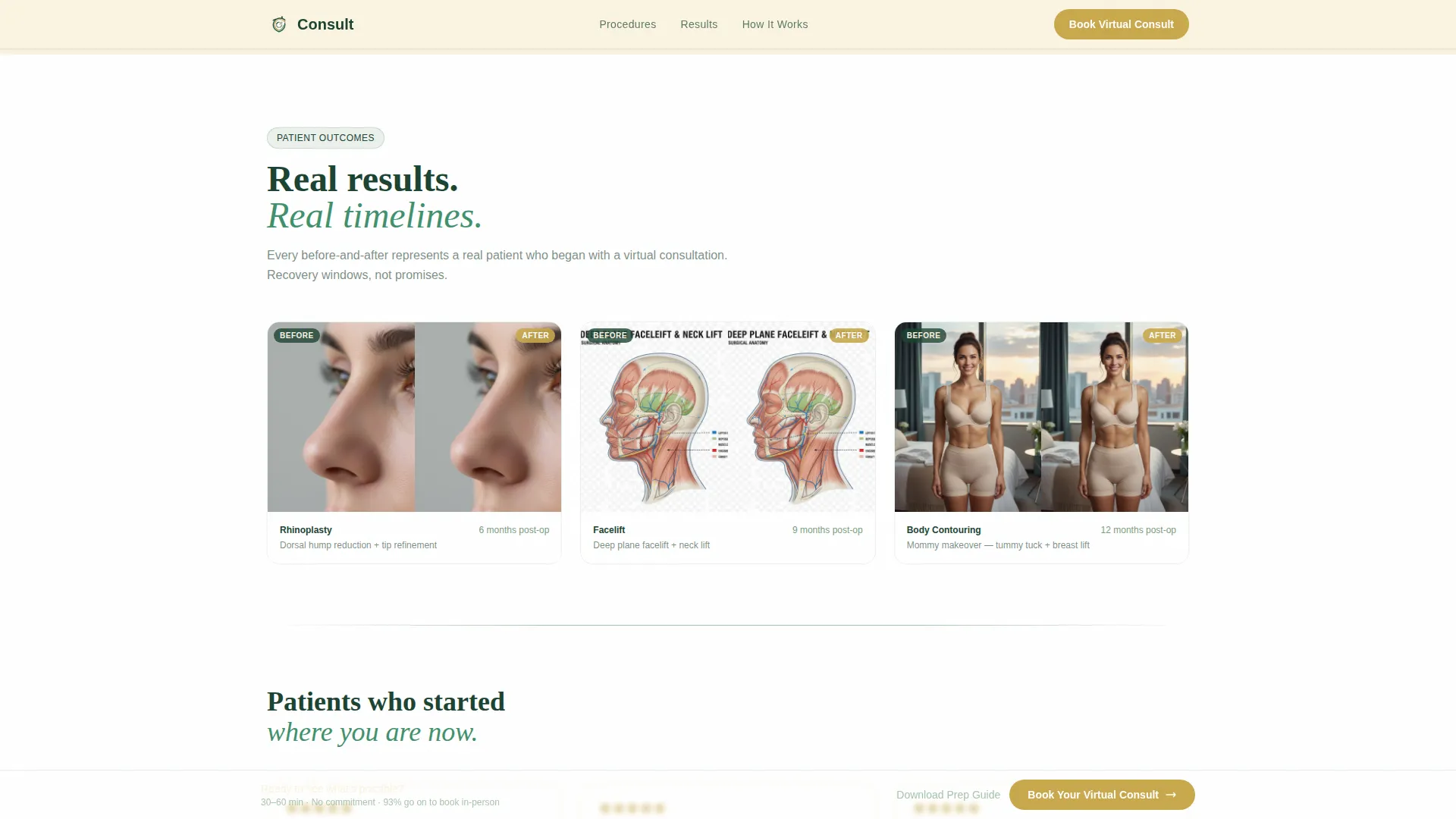 Trusted Surgeon Landing Page Template