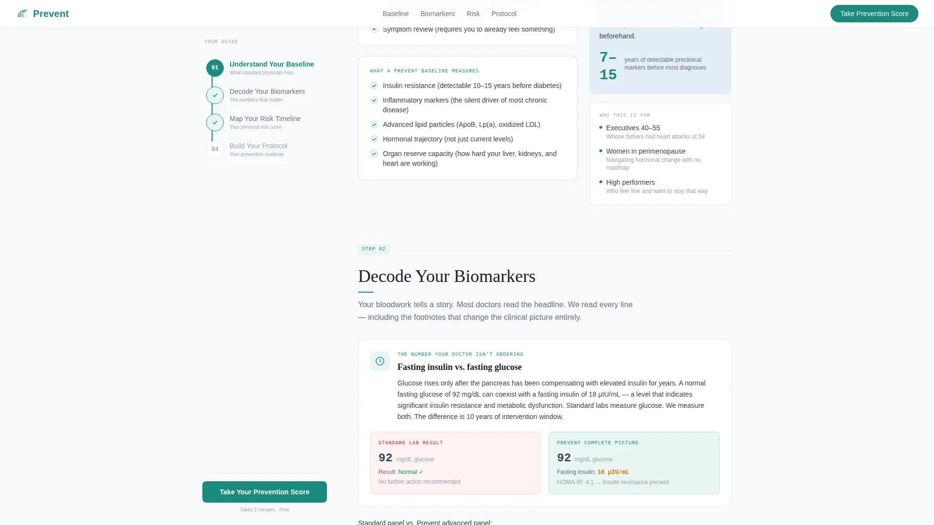 Preventive Medicine Practice Website Template for High-Performers