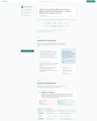 Preventive Medicine Practice Website Template for High-Performers
