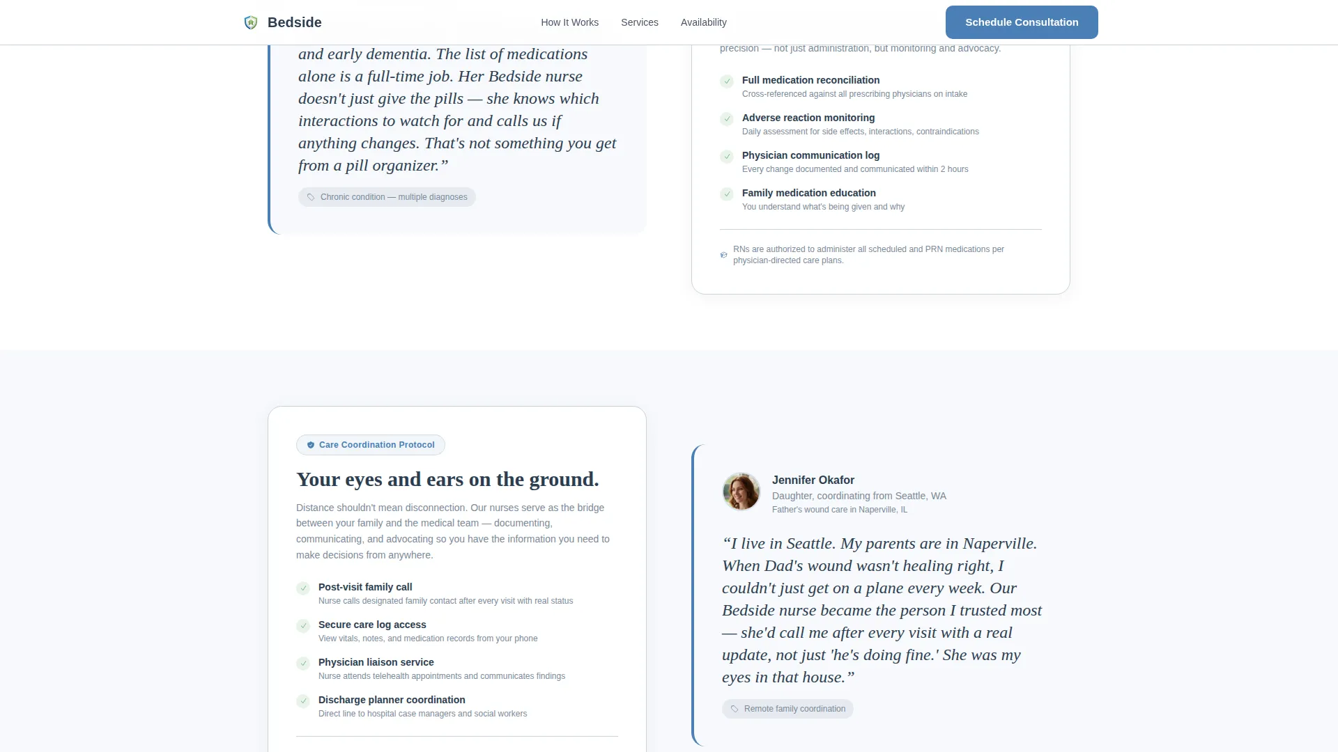 Home Health & Hospice Booking Website Template
