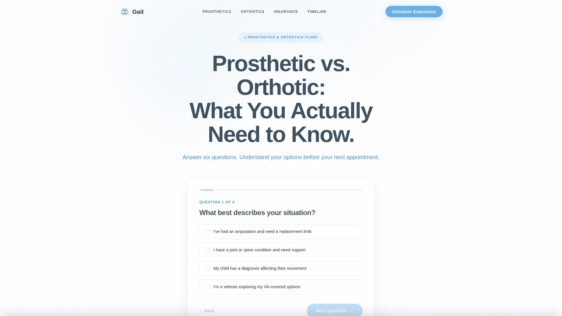 Medical Equipment & Supply Booking Website Template
