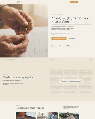Real Estate Blog & Media Education Website Template