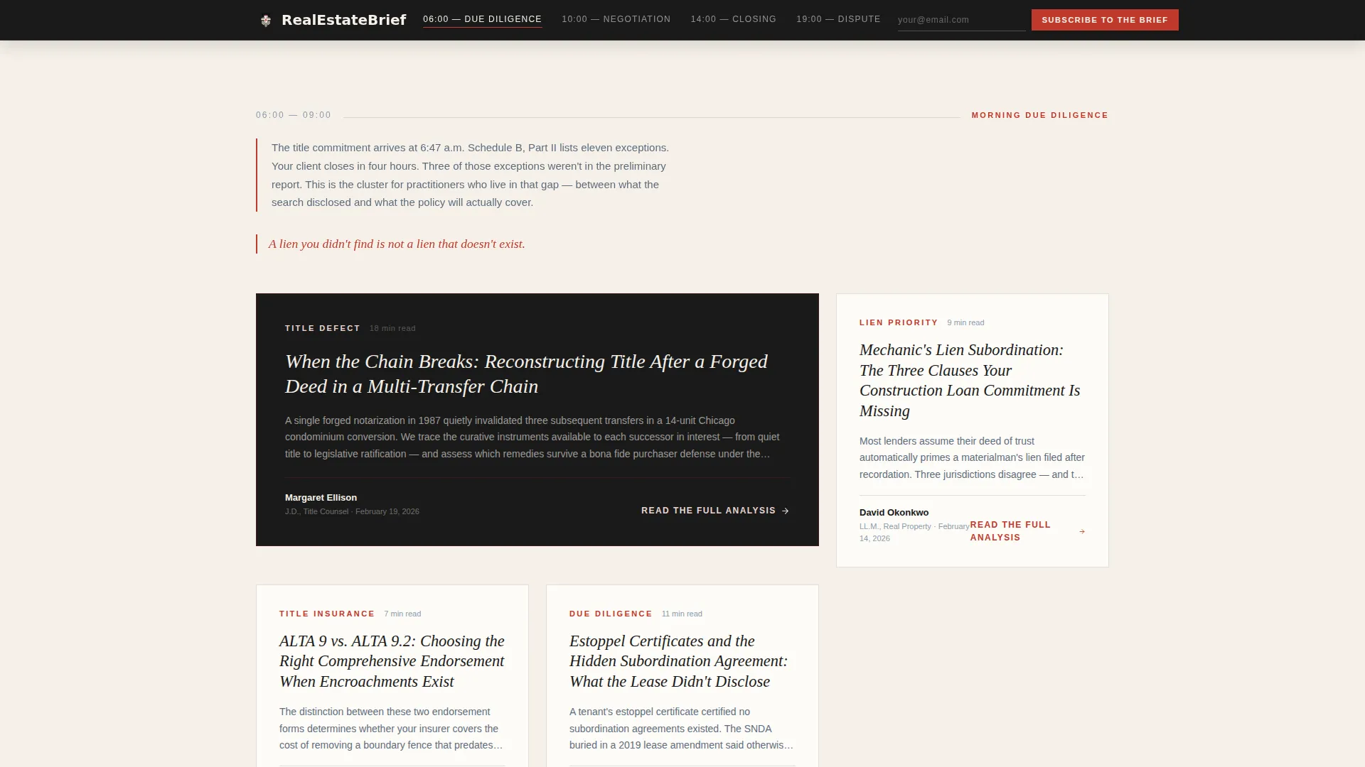 Expert Legal & Policy Blog Blog & Content Website Template