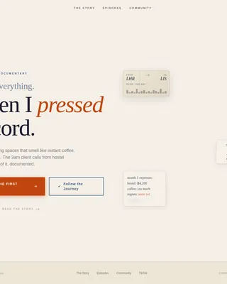 Remote Work & Digital Nomad Content Professional Website Template