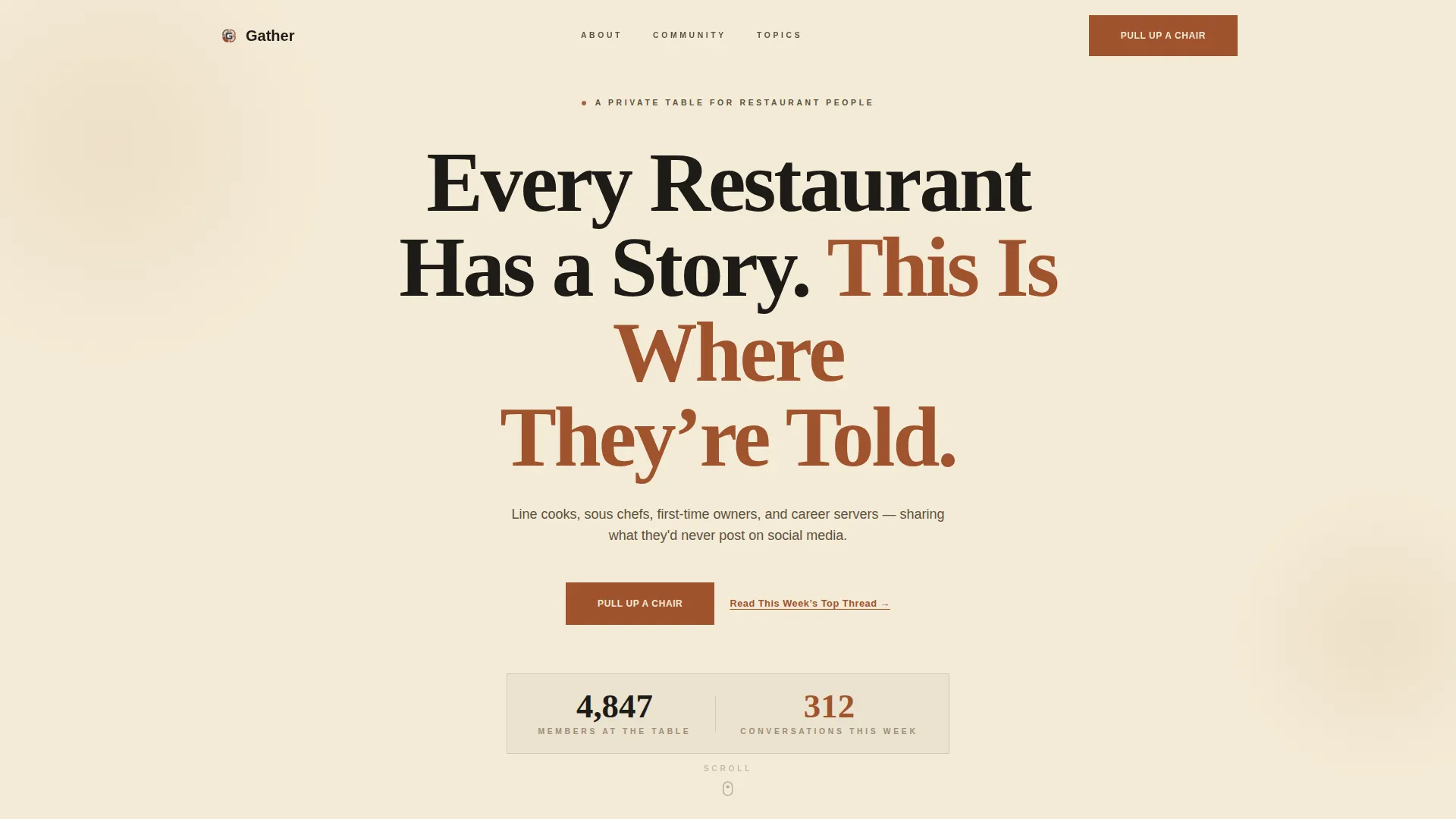 Restaurant Blog & Media Blog Website Template