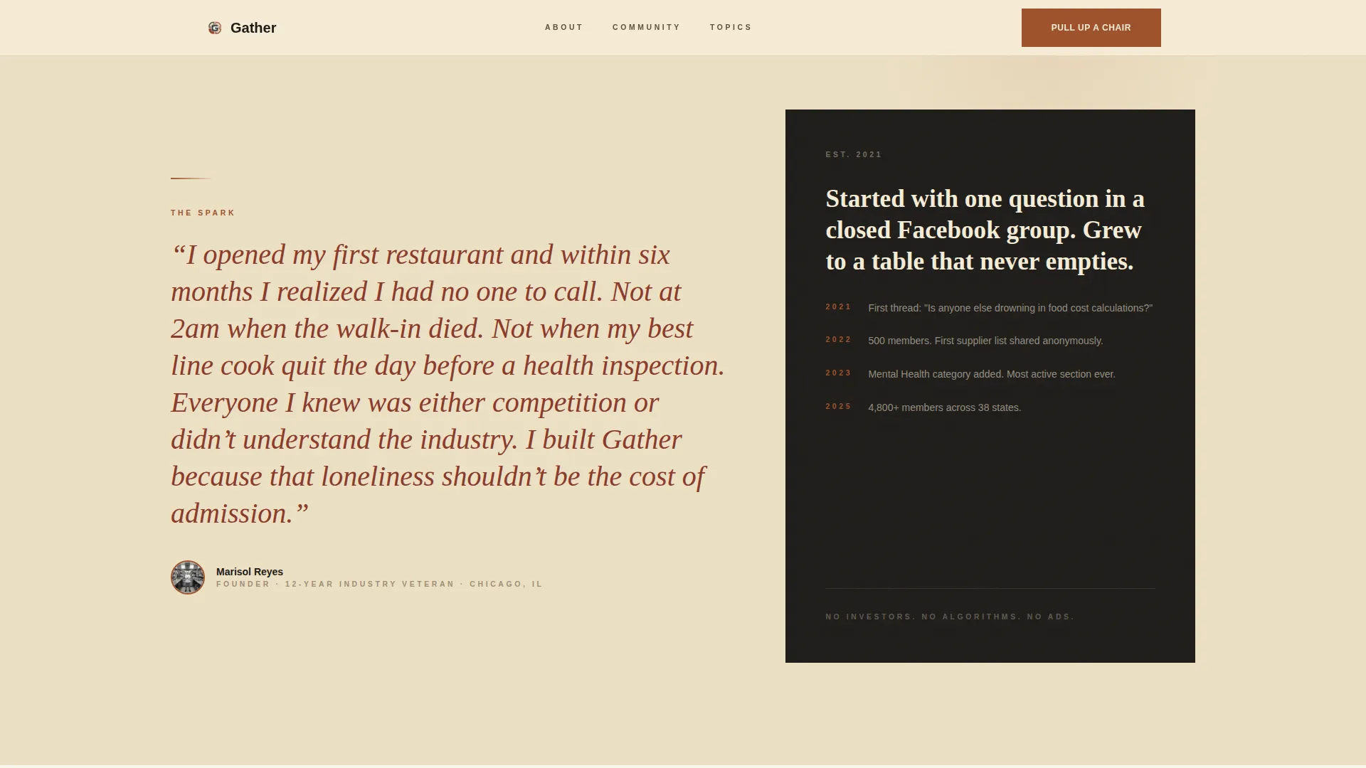 Restaurant Blog & Media Blog Website Template