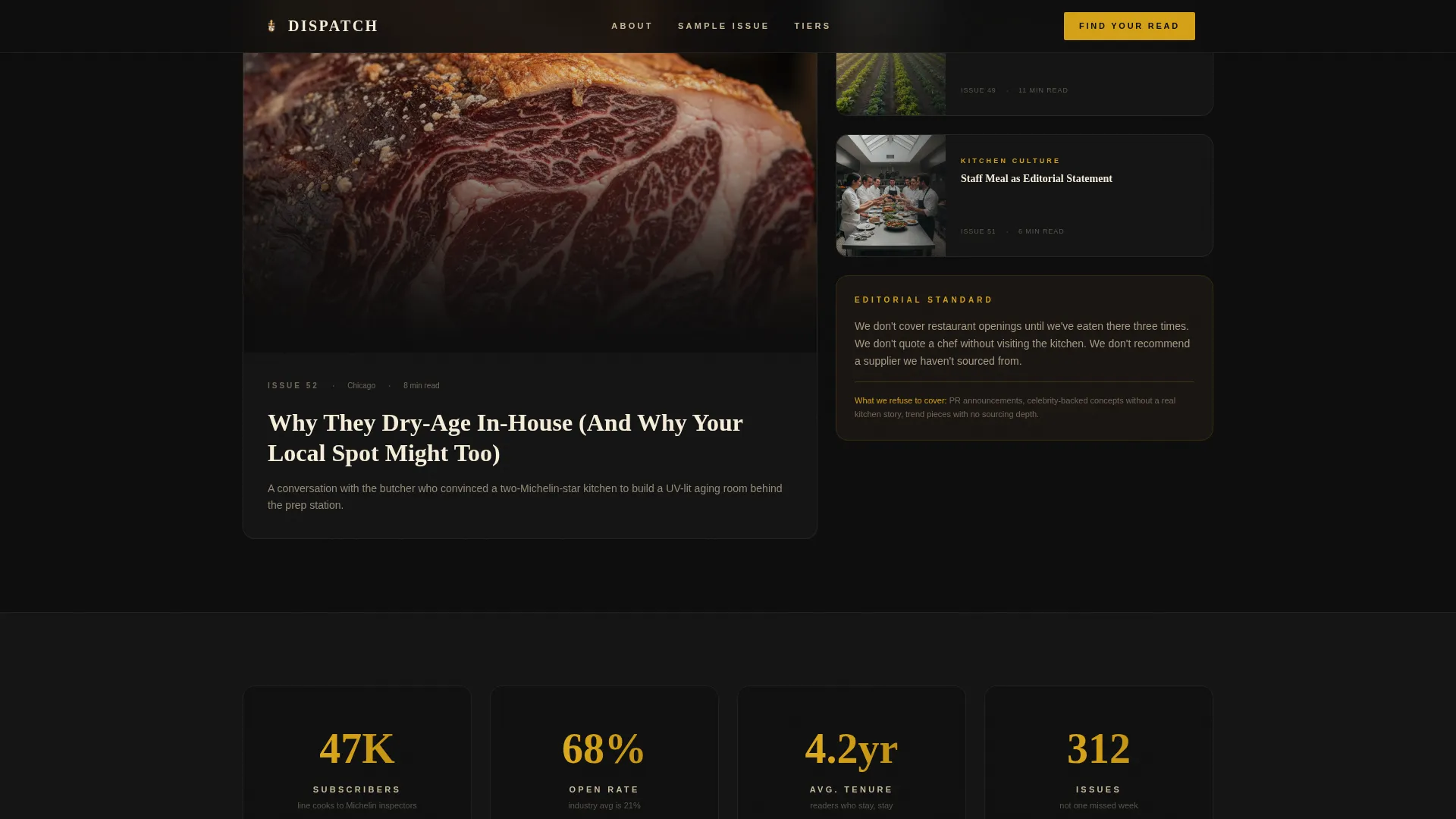 Restaurant Blog & Media Advanced Blog Website Template