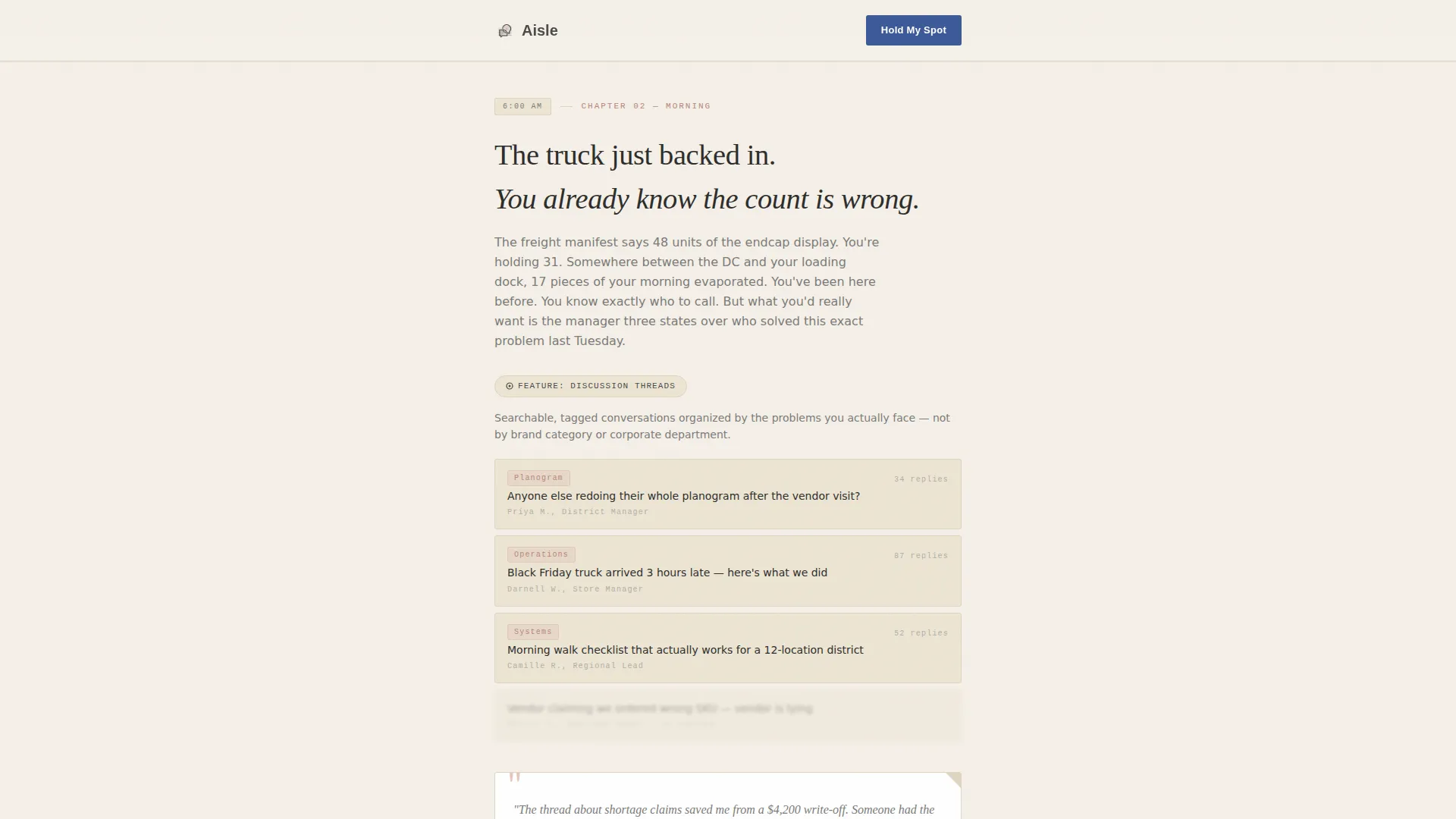 Retail Blog & Media Pre-Launch Website Template