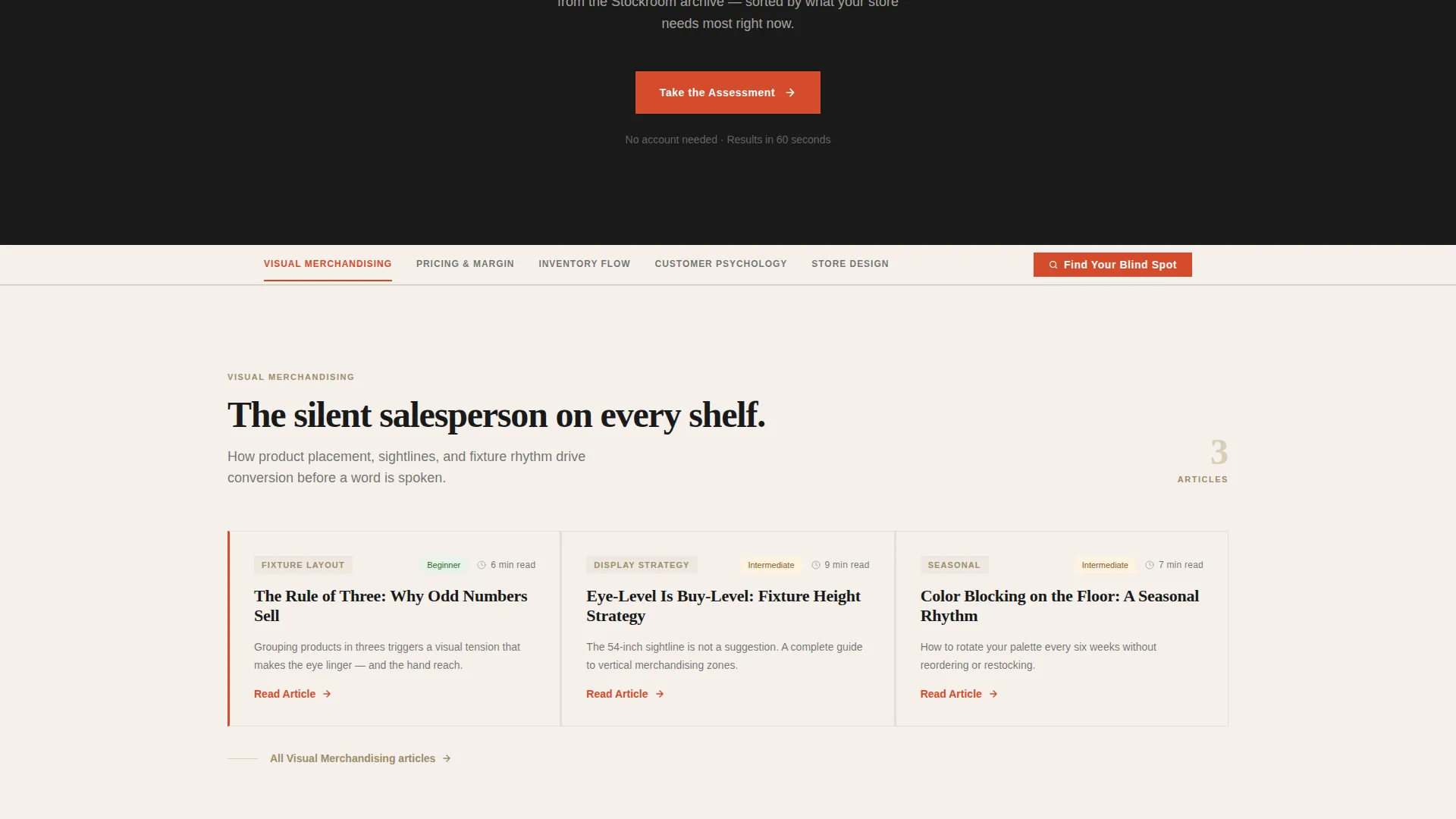 Retail Blog & Media Education Website Template