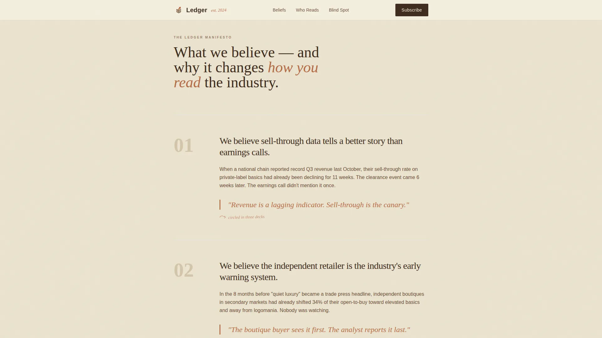 Retail Blog & Media Professional Website Template