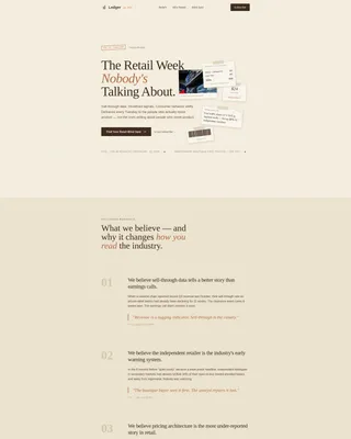 Retail Blog & Media Professional Website Template