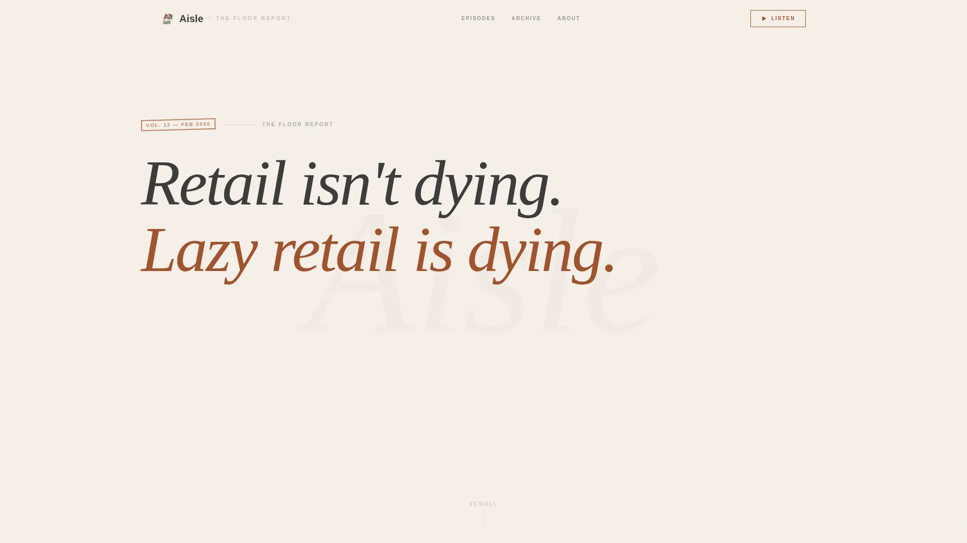 Retail Blog & Media Blog Website Template