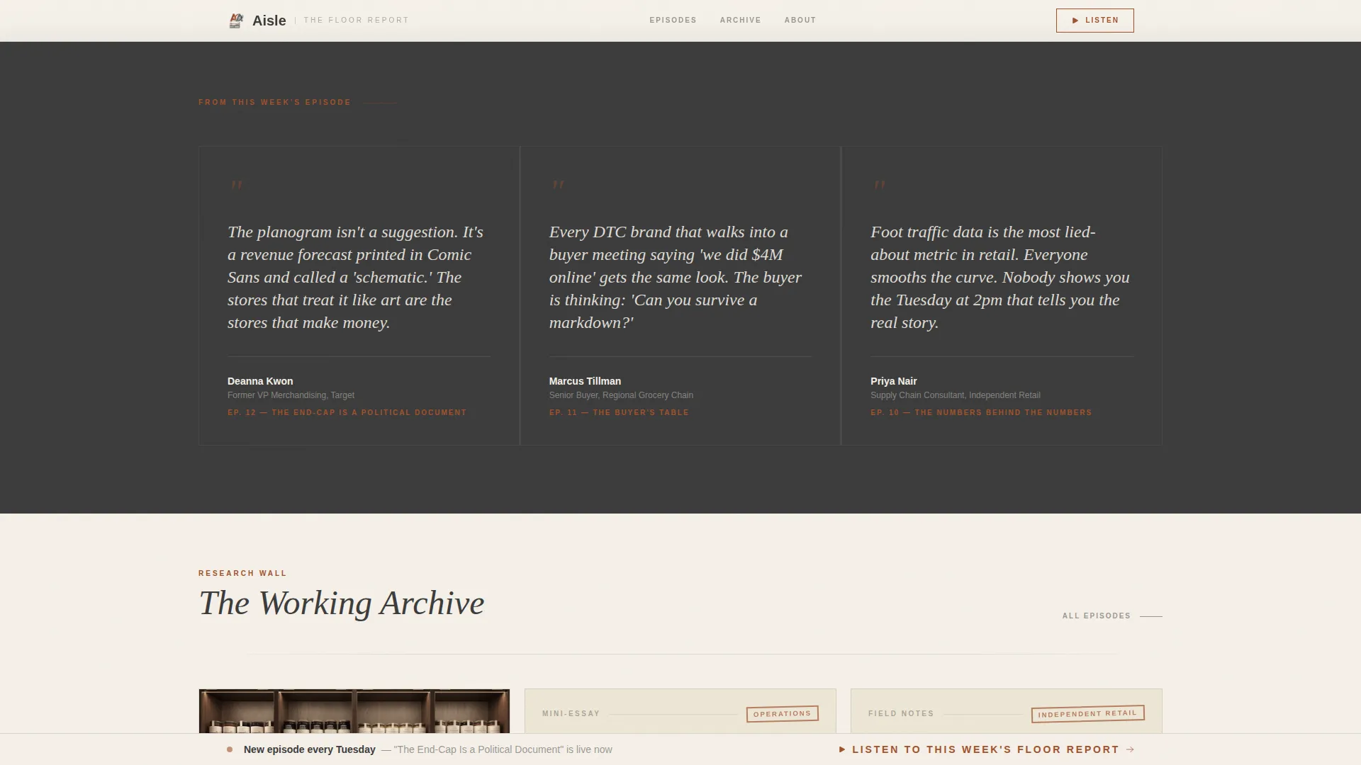 Retail Blog & Media Blog Website Template