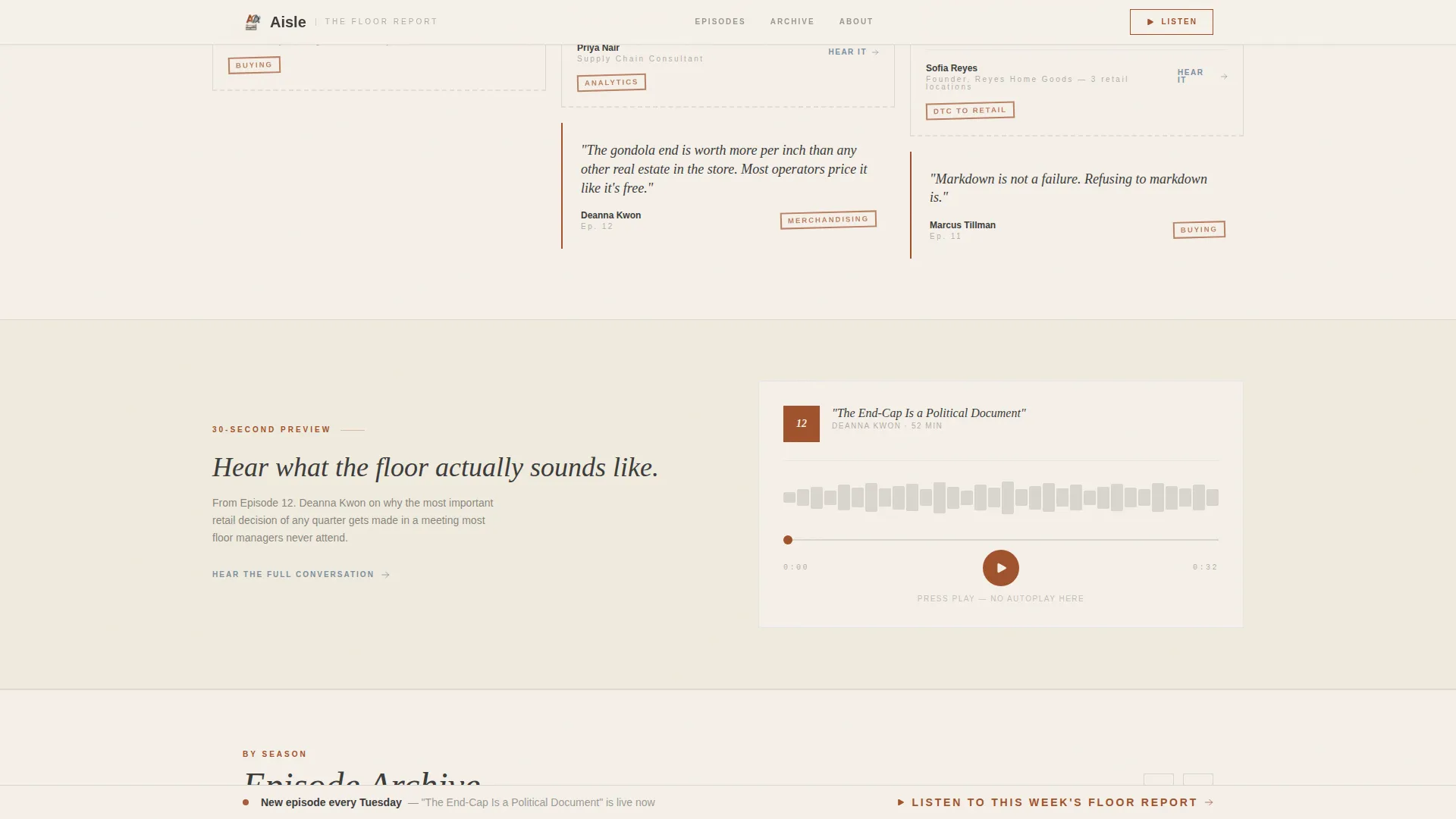 Retail Blog & Media Blog Website Template