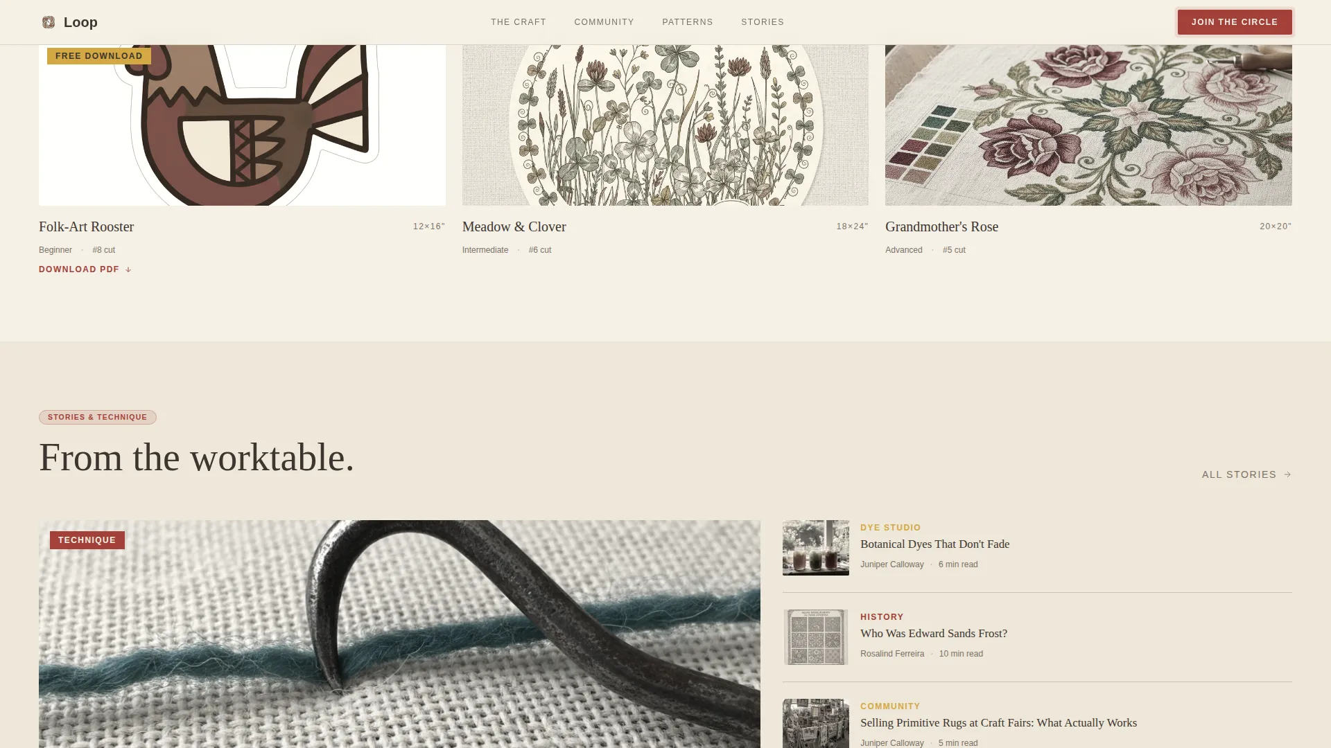 Hobby & Passion Content Blog Website Template