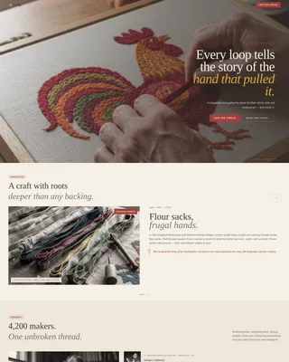 Hobby & Passion Content Blog Website Template