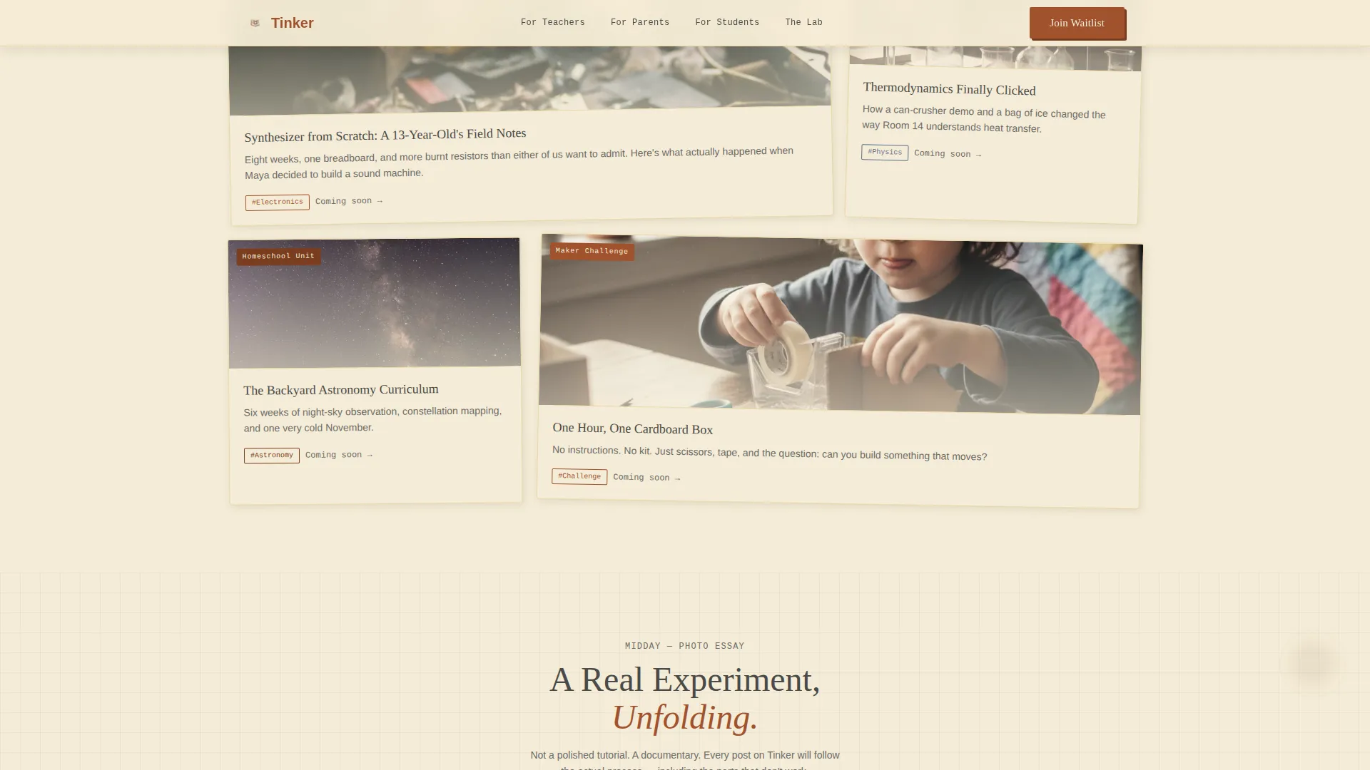 Interactive Education Technology Landing Page Template