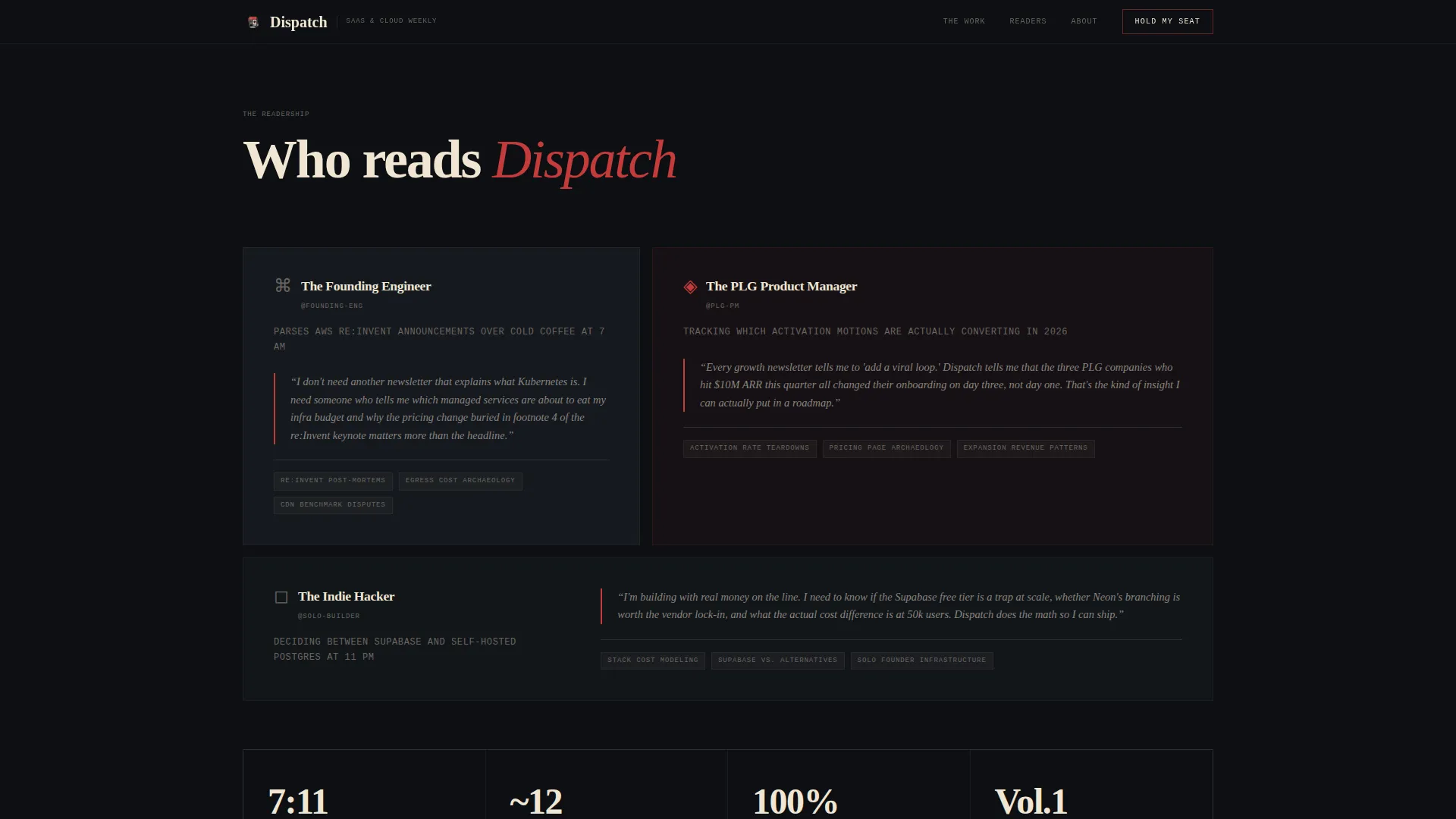 SaaS & Cloud Newsletter Landing Page Template