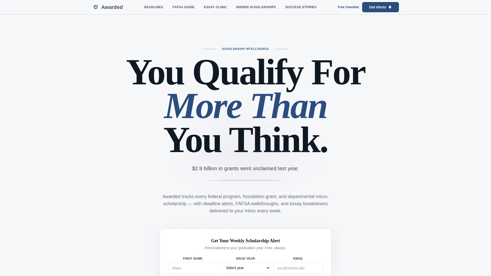 Education & Career Blog Blog Website Template