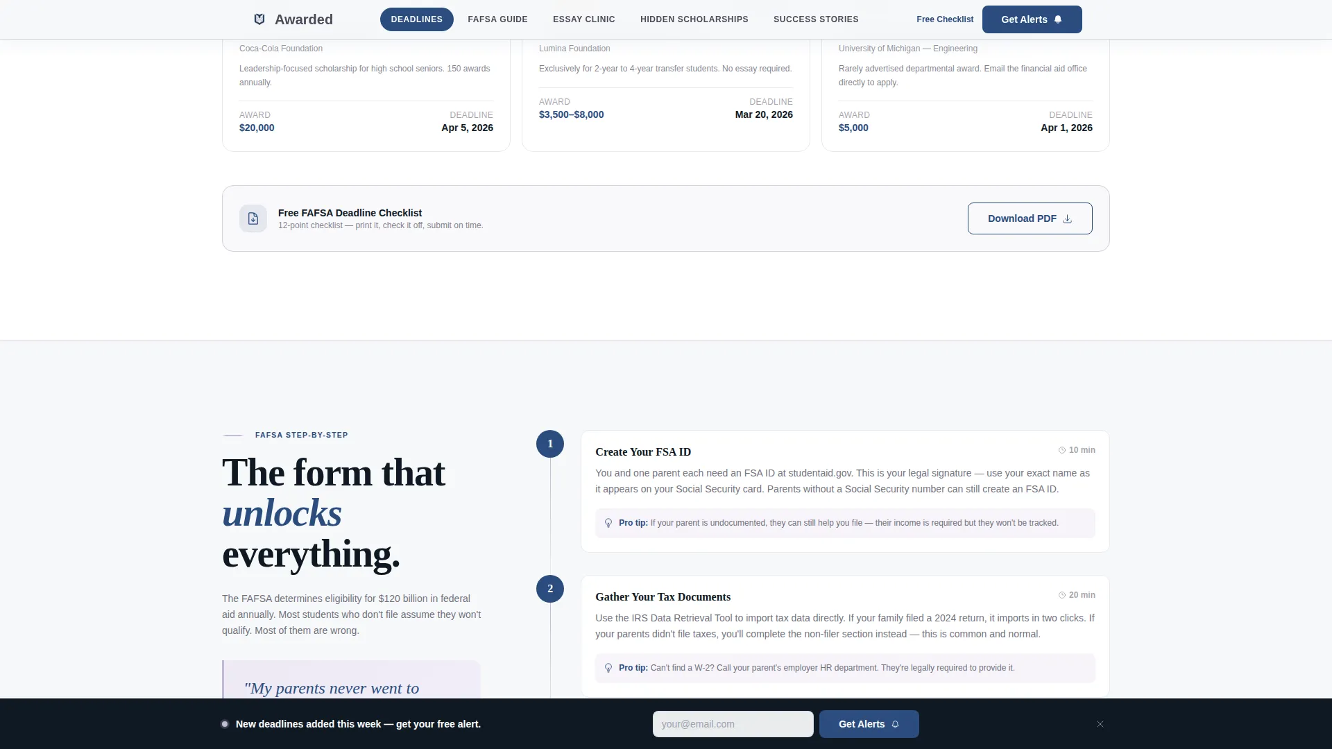 Education & Career Blog Blog Website Template