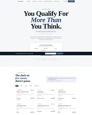 Education & Career Blog Blog Website Template