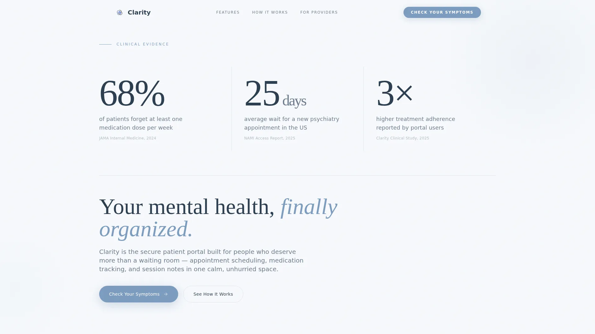 Psychiatrist Booking Website Template